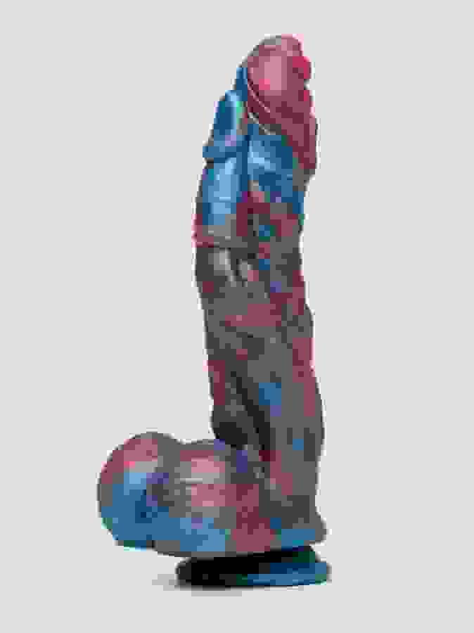Creature Cocks Sea Monster Silicone Dildo, Blue, hi-res
